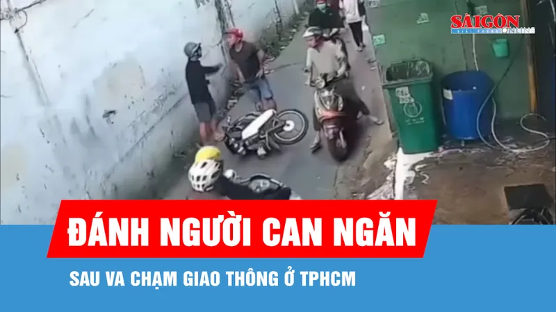 Củng cố hồ sơ các đối tượng đánh nhau sau va chạm giao thông