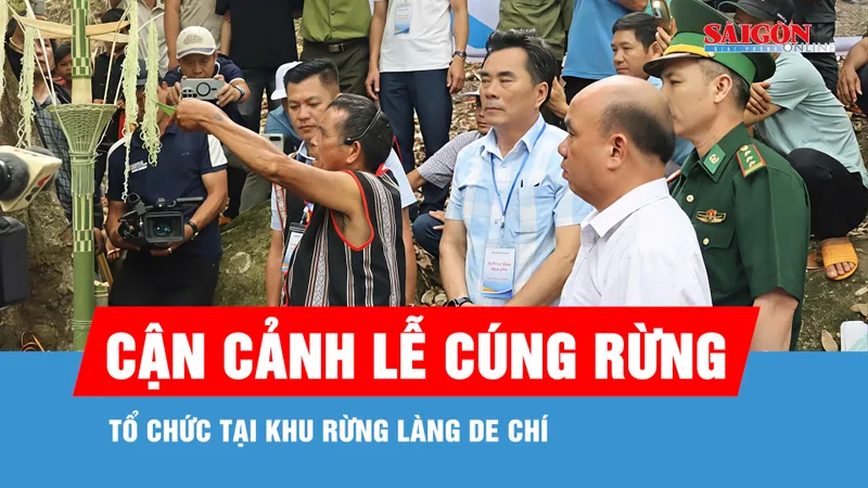 Độc đáo lễ hội cúng rừng ở Gia Lai