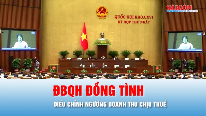 Podcast bản tin tối 22-4: Nhiều ĐBQH đồng tình việc điều chỉnh ngưỡng doanh thu chịu thuế