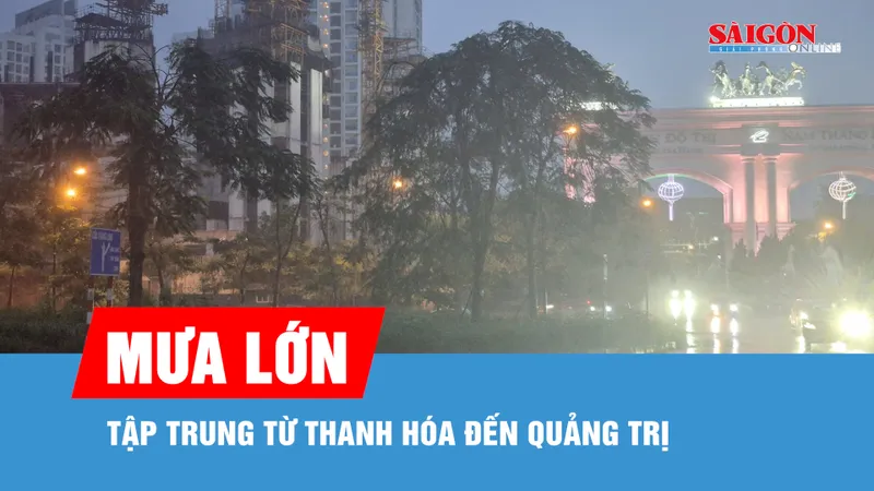 Diễn biến mưa trên cả nước trong ngày 23-4