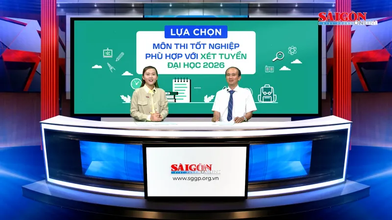 Talkshow: Lựa chọn môn thi tốt nghiệp phù hợp với xét tuyển đại học 2026