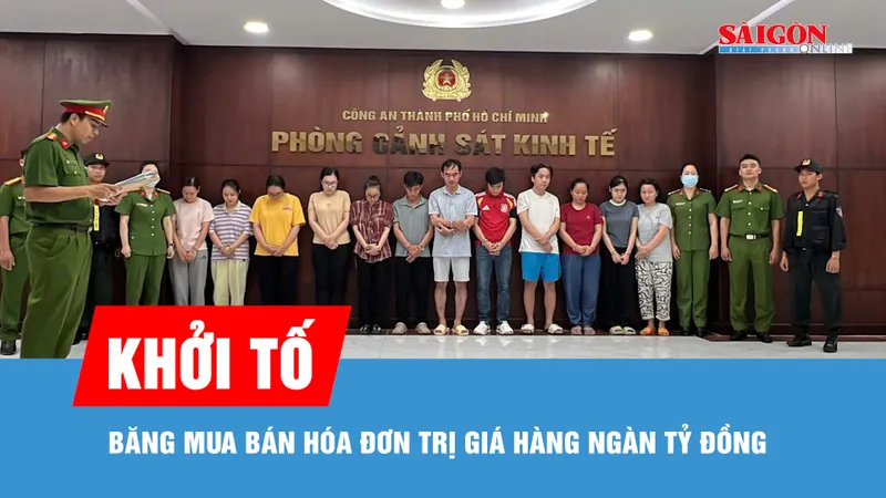 Khởi tố băng nhóm mua bán trái phép hóa đơn trị giá hàng ngàn tỷ đồng