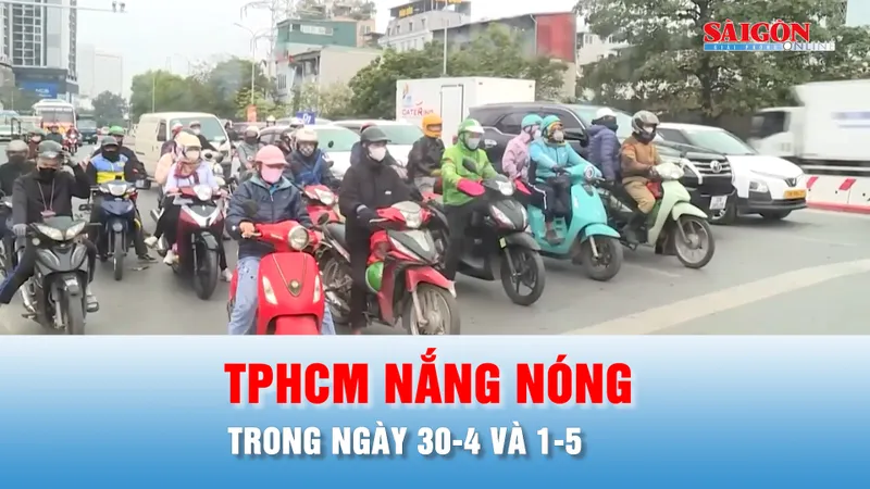 Podcast bản tin trưa 30-4: Nam bộ duy trì nền nhiệt cao, mưa dông về chiều