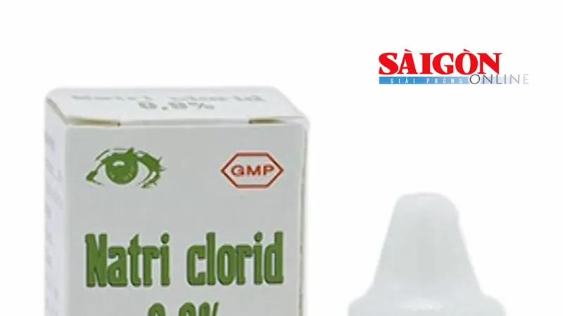 Thu hồi thuốc nhỏ mắt không đạt chất lượng trên toàn quốc