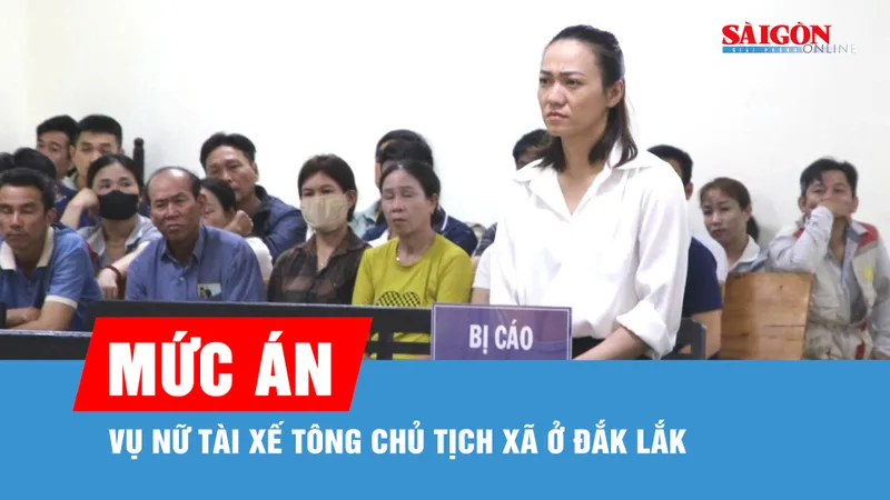 3 năm tù cho nữ tài xế uống bia, tông chủ tịch xã tử vong