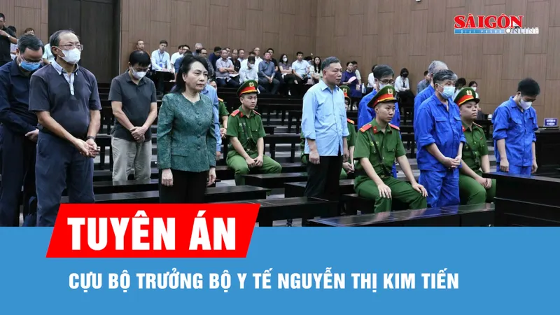 Cựu Bộ trưởng Bộ Y tế Nguyễn Thị Kim Tiến nhận mức án 6 năm tù