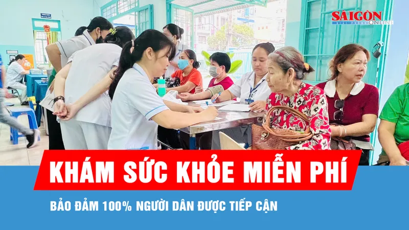 TPHCM: Đảm bảo tất cả người dân được khám sức khỏe định kỳ miễn phí hằng năm