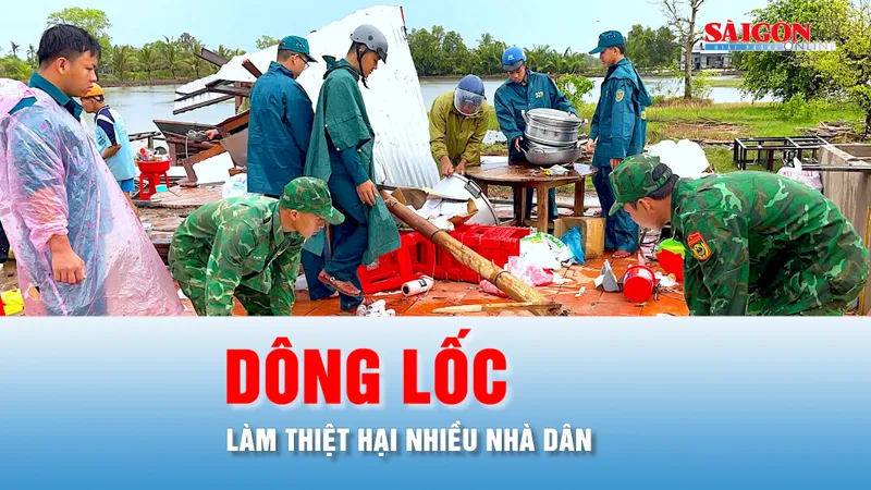 Podcast bản tin tối 29-5: Dông lốc làm thiệt hại nhiều nhà dân ở Cà Mau