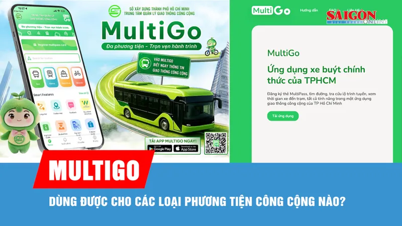 MultiGo dùng được cho các loại phương tiện công cộng nào?