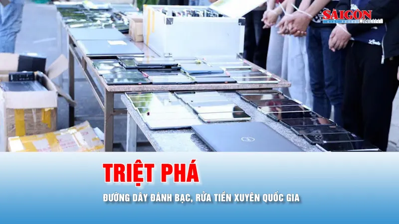 Podcast bản tin trưa 29-6: Triệt phá đường dây đánh bạc, rửa tiền xuyên quốc gia, giao dịch hơn 1.000 tỷ đồng