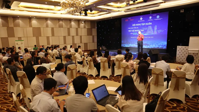 Doanh nghiệp tham gia hội nghị. Ảnh: BTC