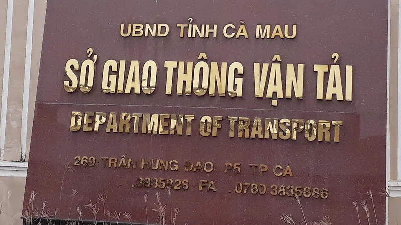 "Kiểm điểm nghiêm khắc" nguyên Giám đốc Sở GTVT Cà Mau 