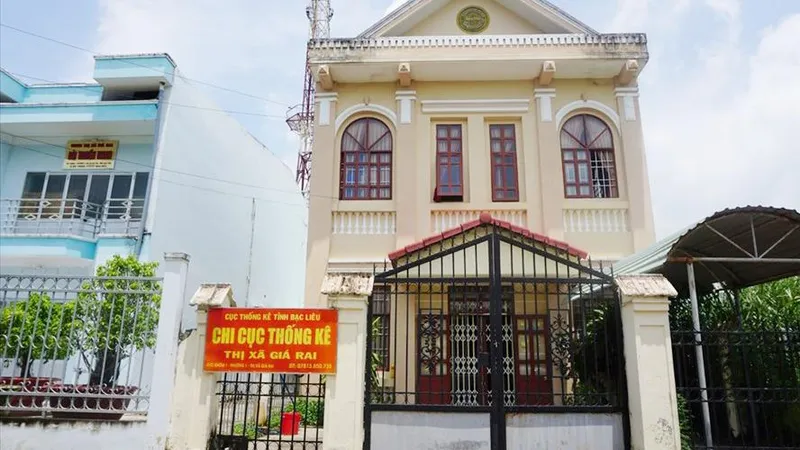 Sổ đỏ của Chi cục Thống kê thị xã Giá Rai trong KDC Nọc Nạng bị Công ty TNHH Thiên Phúc cầm ở ngân hàng. Ảnh: LĐ