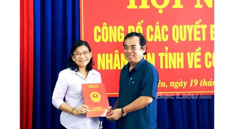 Phó Chủ tịch UBND tỉnh Bạc Liêu kiêm Giám đốc Sở GD-KH&CN