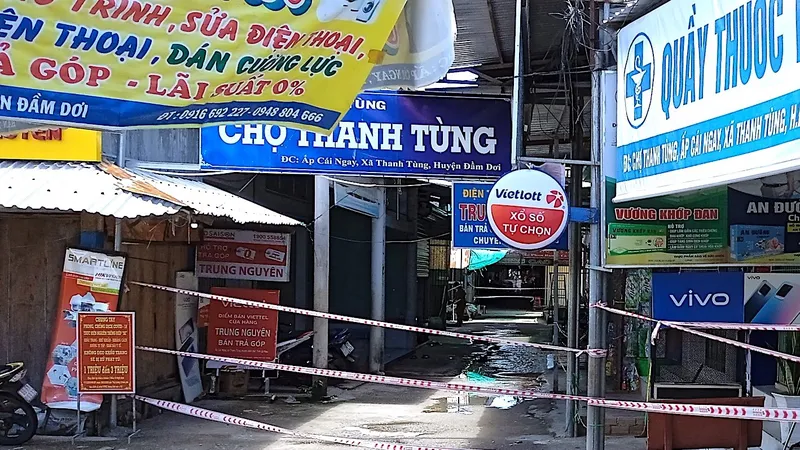 Khu vực phòng khám bác sĩ L.H.P. đã bị phong tỏa
