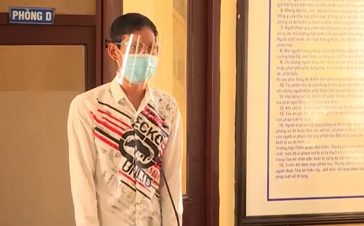 Bị cáo Nguyễn Chí Hiếu Minh Thanh tại tòa