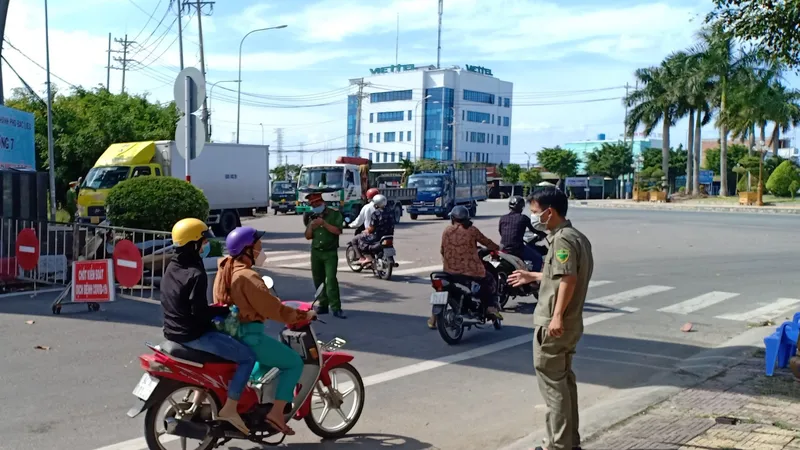 Chốt kiểm soát phòng, chống dịch Covid-19 trên địa bàn TP Bạc Liêu