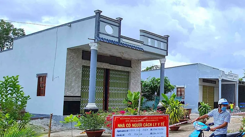 Hộ cách ly y tế tại nhà ở tỉnh Cà Mau