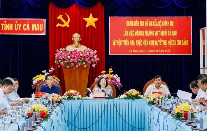 Kiên trì với mục tiêu phát triển Cà Mau nhanh, bền vững