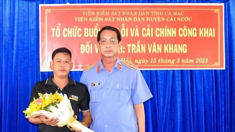 Cà Mau: Xin lỗi người bị truy tố oan