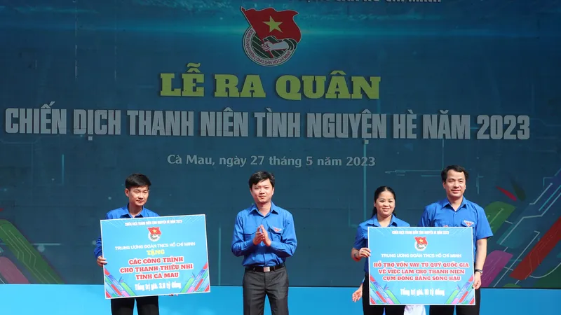 Ra quân Chiến dịch Thanh niên tình nguyện hè 2023 