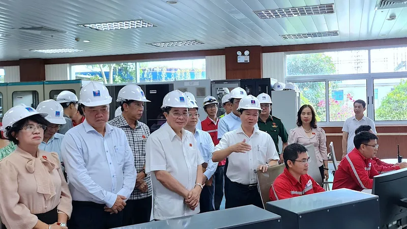 Ủy ban Thường vụ Quốc hội giám sát việc thực hiện chính sách, pháp luật về phát triển năng lượng tại Cà Mau