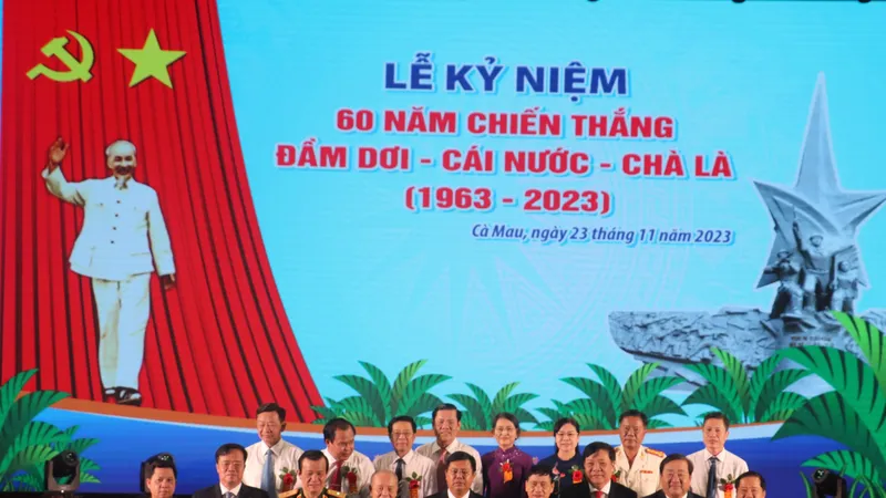 Cà Mau: Kỷ niệm 60 năm Chiến thắng Đầm Dơi - Cái Nước - Chà Là