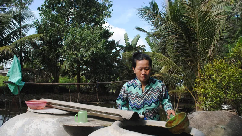 ĐBSCL: Hơn 50.000 hộ dân nông thôn thiếu nước sinh hoạt