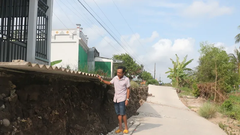Cà Mau công bố tình huống khẩn cấp hạn hán 