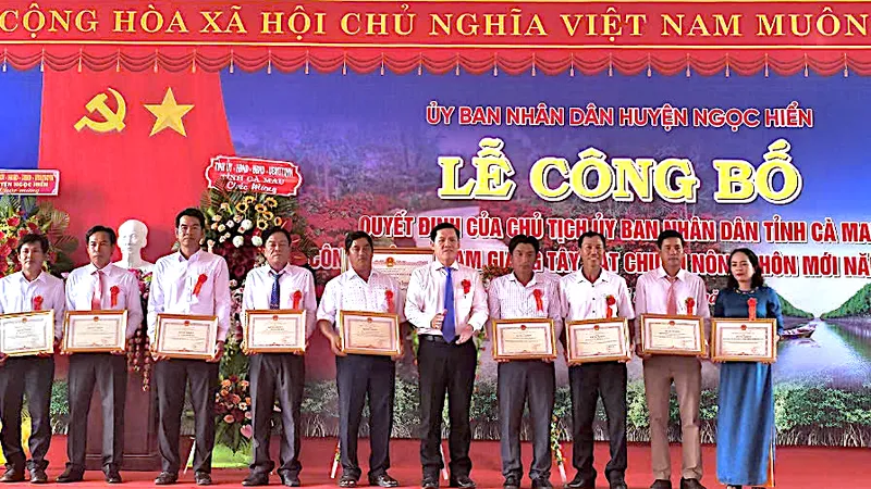 Thực hiện tốt chương trình mục tiêu quốc gia, cuộc sống người dân Cà Mau khá hơn 