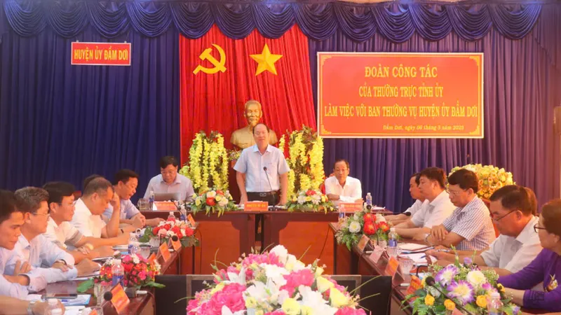 Cà Mau: Không làm ảnh hưởng đến người dân và doanh nghiệp khi sắp xếp bộ máy