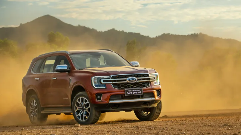 Thiết kế khí động học thông minh giúp Ford Everest thế hệ mới là chiếc Everest tinh tế nhất từ trước tới nay