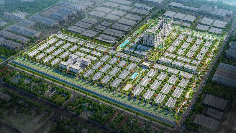 K-Home New City sở hữu vị trí đắc địa ngay lõi trung tâm thành phố mới Bình Dương, cách tòa tháp đôi trung tâm hành chính tỉnh Bình Dương chỉ hơn 4km