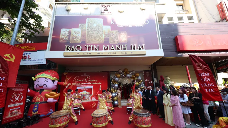 Bảo Tín Mạnh Hải khai trương chi nhánh đầu tiên tại Thành phố Hồ Chí Minh