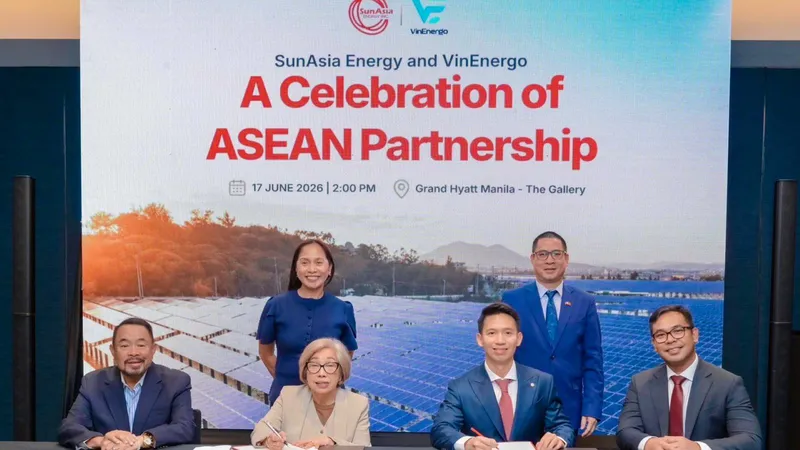 Vinenergo hợp tác với Sunasia Energy, phát triển điện mặt trời nổi kết hợp nuôi trồng thủy sản tại Philippines