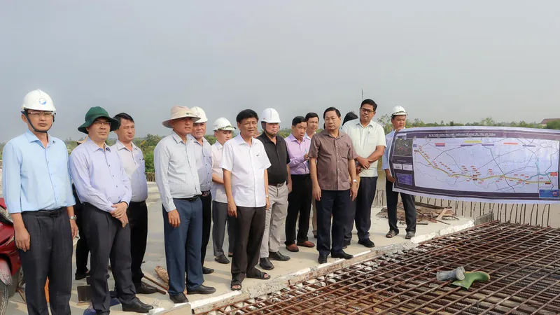 Lãnh đạo tỉnh sóc Trăng kiểm tra, đôn đốc dự án