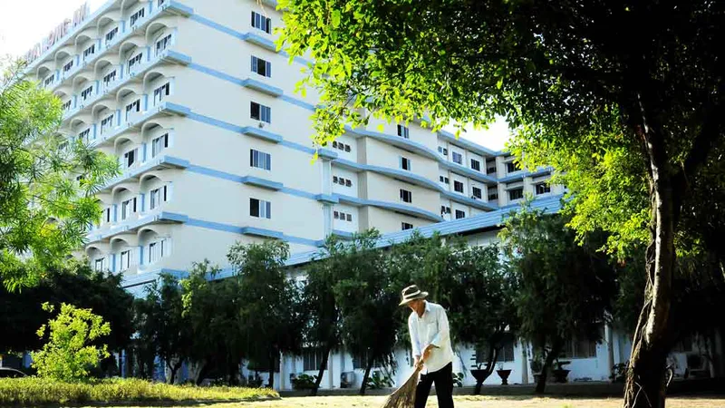 Bệnh viện Đa khoa Long An (tỉnh Tây Ninh) hướng đến môi trường xanh - sạch - đẹp