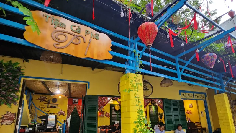 Một tiệm cà phê phong cách hoài cổ ở phường Trấn Biên, Đồng Nai