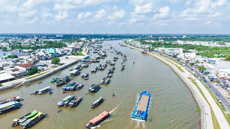 TP Cần Thơ có hệ thống đường thủy nội địa nhiều tiềm năng