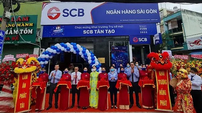 Di dời và khai trương trụ sở mới SCB Tân Tạo