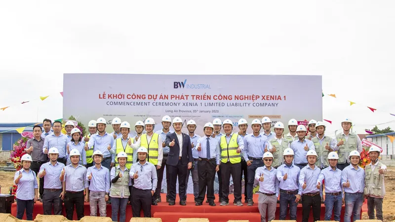 Tập đoàn Xây dựng Hòa Bình khởi công dự án đầu tiên của năm 2023