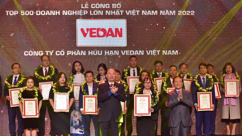 10 năm liên tiếp Vedan Việt Nam có mặt trong danh sách “Top 500 Doanh nghiệp lớn nhất Việt Nam”
