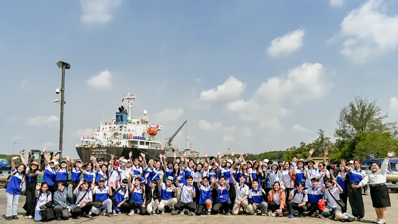 Vedan Việt Nam chào đón hai đoàn sinh viên đến tham quan công ty
