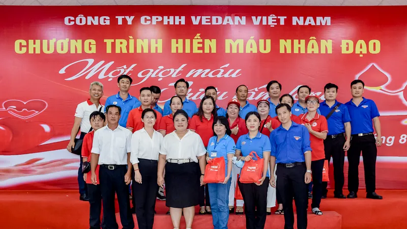 Hiến máu nhân đạo - Hành trình lan tỏa yêu thương cùng Vedan Việt Nam