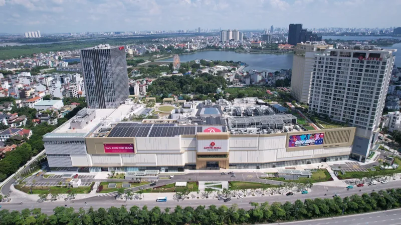 Khai trương tổ hợp Lotte Mall West Lake Hanoi - siêu công trình với sự góp sức của Tập đoàn Xây dựng Hòa Bình