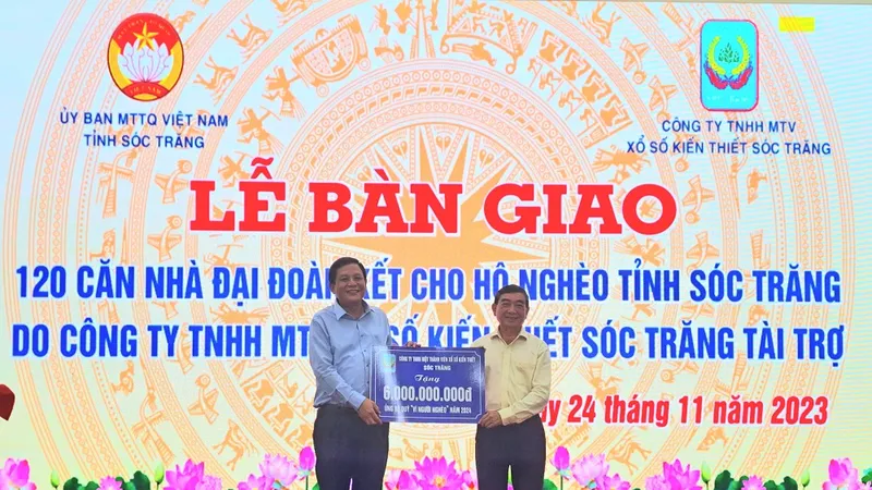 XSKT Sóc Trăng nộp ngân sách hơn 1.500 tỷ đồng trong 9 tháng đầu năm 2023