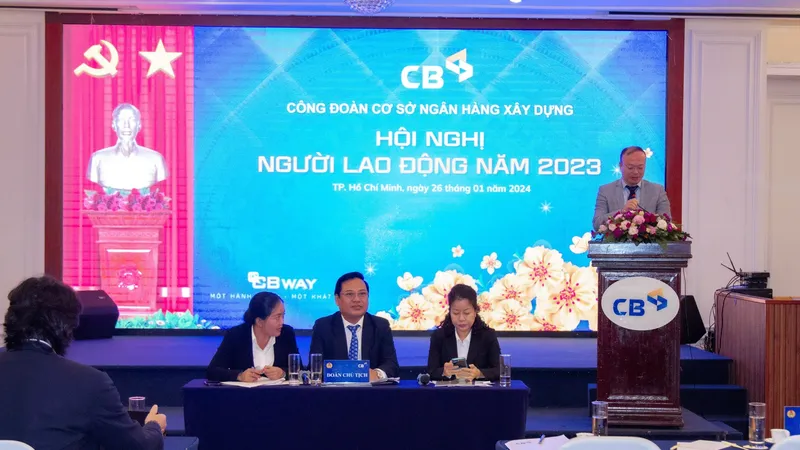 Ngân hàng Xây dựng (CB) tổ chức Hội nghị người lao động năm 2023