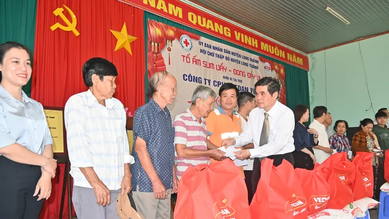 Công ty Vedan Việt Nam trao 1.000 phần quà nhân dịp Tết Giáp Thìn 2024