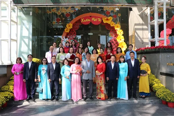Công ty TNHH MTV XSKT TPHCM họp mặt đầu năm mừng xuân Giáp Thìn 2024