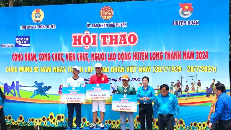 Công ty Vedan Việt Nam tham gia hoạt động chào mừng 95 năm Ngày thành lập Công đoàn Việt Nam